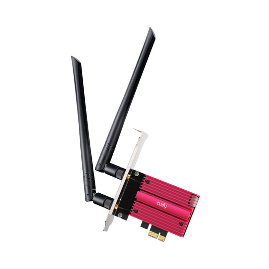 AX5400 Tri-Band Wi-Fi 6 PCIe Adapter, Model: WE3000S - WE4000