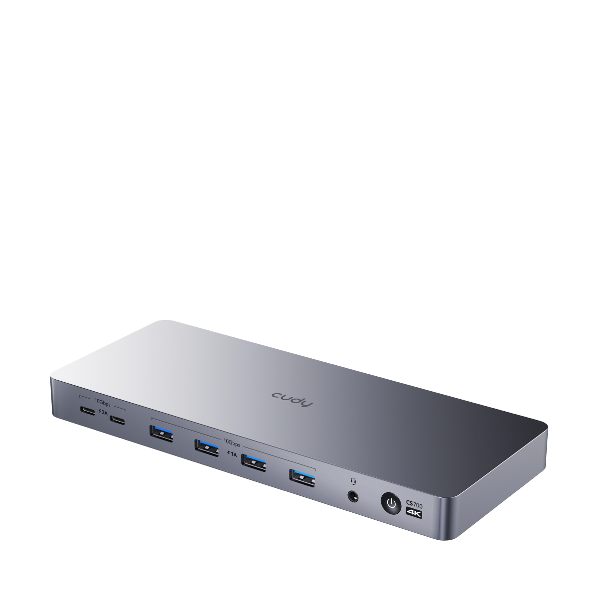 13-IN-1 10 Gbps USB-C Dual 4K Docking Station with 100 W PD, Model: CS700 - CS600