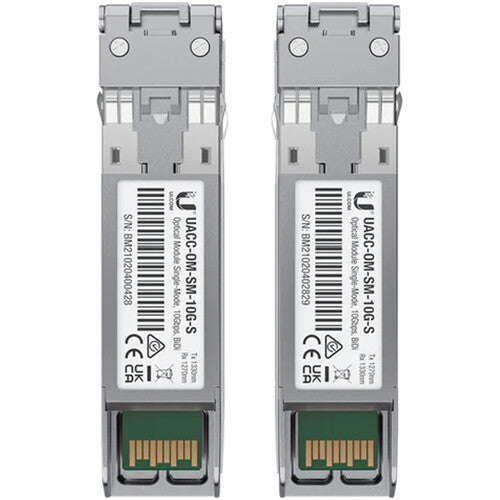 U Fiber,Single-Mode Module,10G,BİDİ,2-PACK -