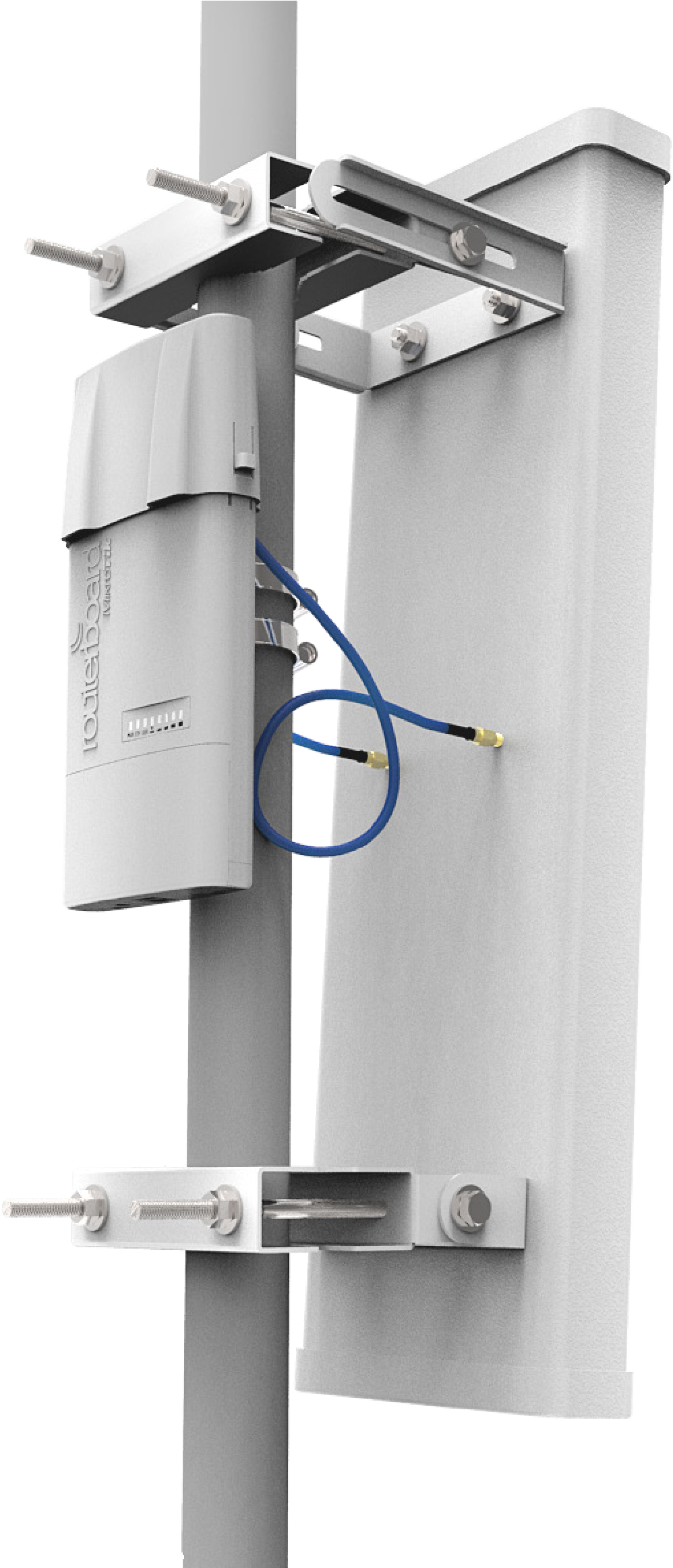 Mikrotik RB912UAG-6HPnD-OUT BaseBox6 6 Ghz 802.11a/n 2x2 Mimo PTP/PTMP, L4 - RB750Gr3