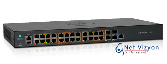 Cambium Networks cnMatrix EX2028-P Ethernet PoE+ Switch 4 SFP+ Fiber Ports