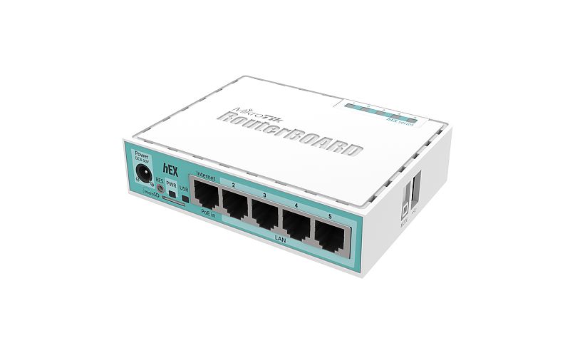 Mikrotik RB750Gr3 HEX 5xGigabit LAN, USB, L4, Router / Firewall / Hotspot - CCR1072-1G-8S-PLUS